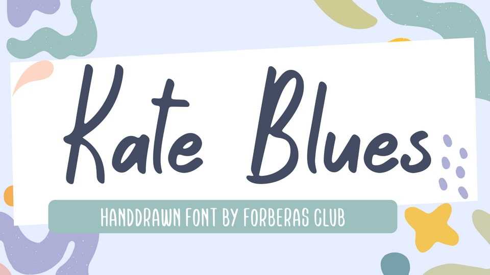 Kate Blues Font › Fontesk