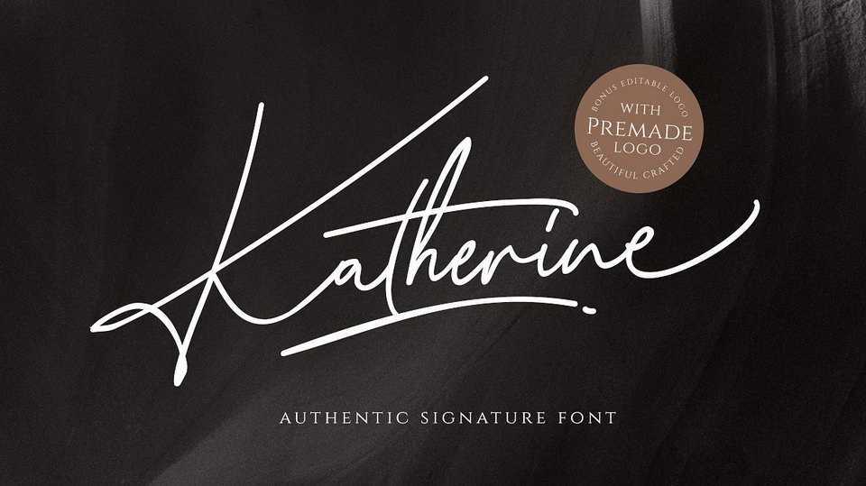 Katherine Script Font › Fontesk