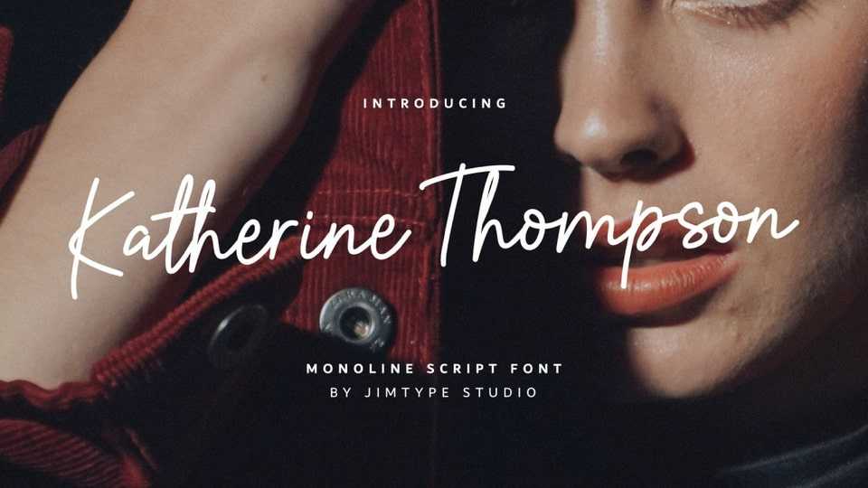 Katherine Thompson Font › Fontesk