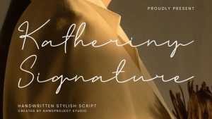 Katheriny Signature Font › Fontesk