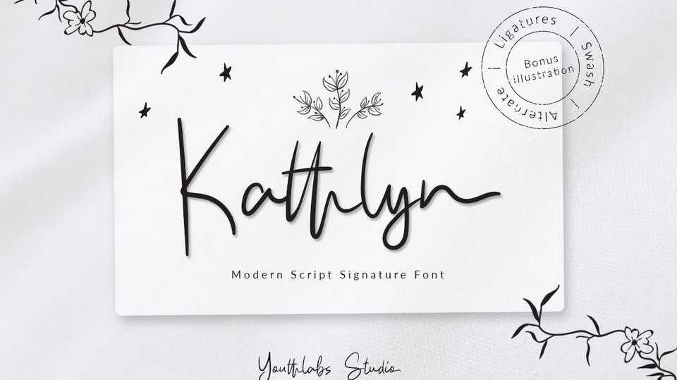 Kathlyn Script Font › Fontesk