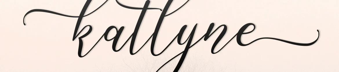 Katlyne Script Font