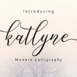 Katlyne Script Font