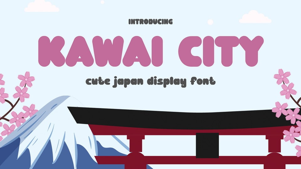 Kawai City Font › Fontesk
