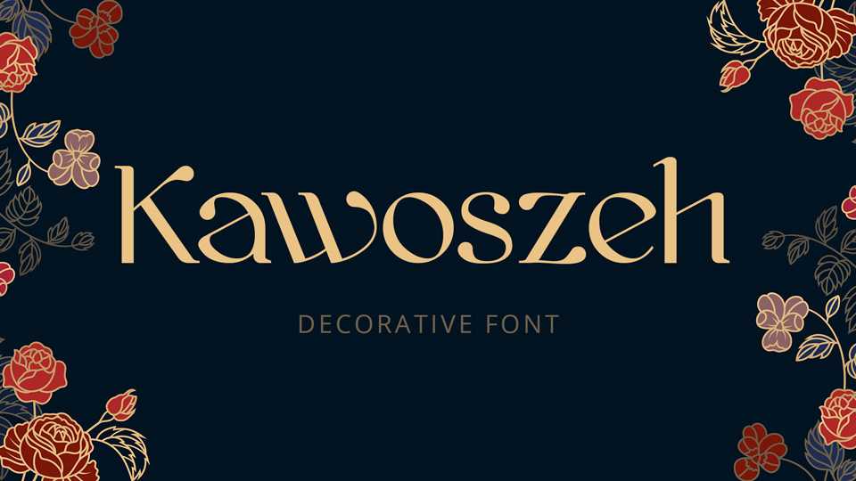 Kawoszeh Font › Fontesk