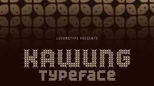 Kawung Font › Fontesk