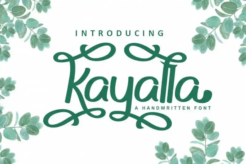 Kayalla Script Font