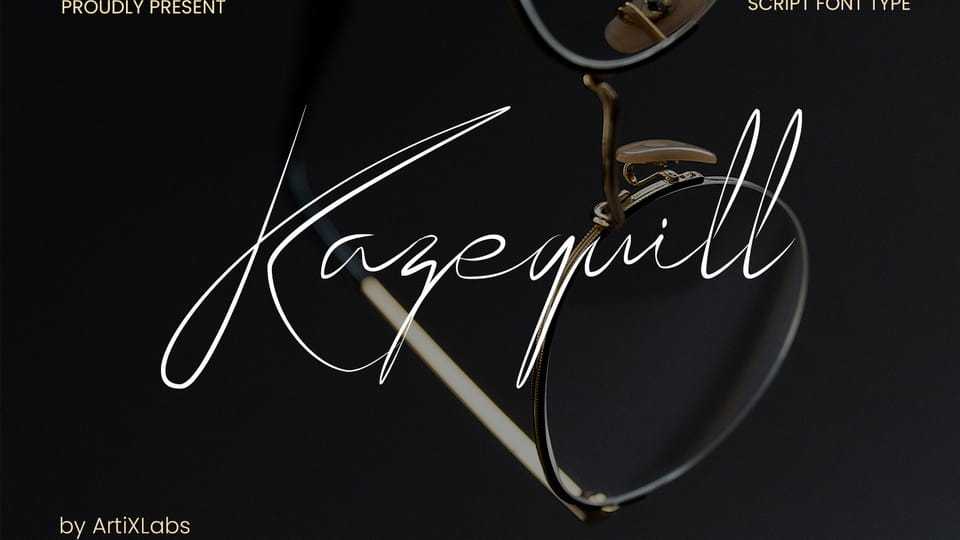 Kazequill Font › Fontesk