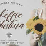 Keffie Austina Script Font