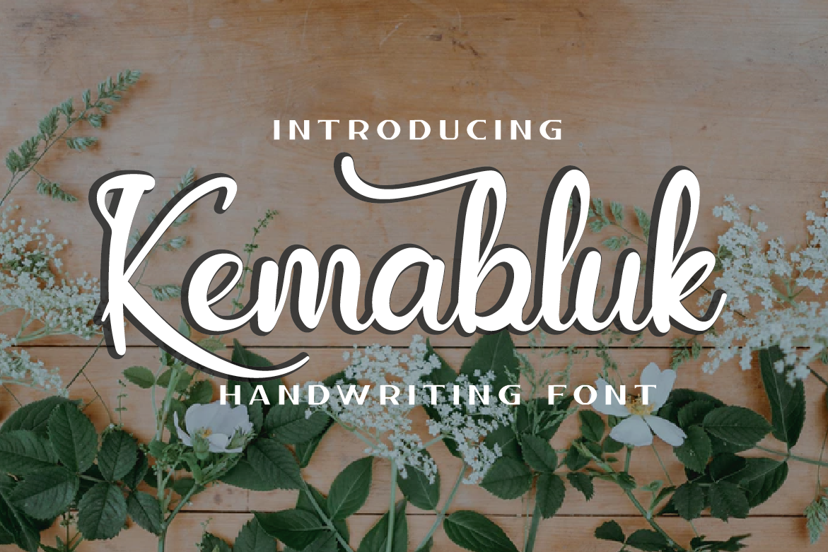 Kemabluk Font