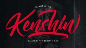 Kenshin Spript Font › Fontesk
