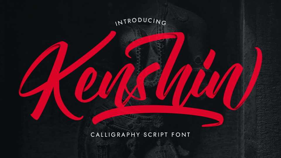 Kenshin Spript Font › Fontesk