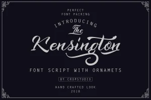 Kensington Calligraphy Font