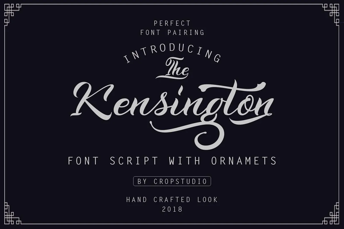 Kensington Calligraphy Font