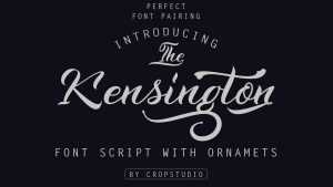 Kensington Script Font › Fontesk