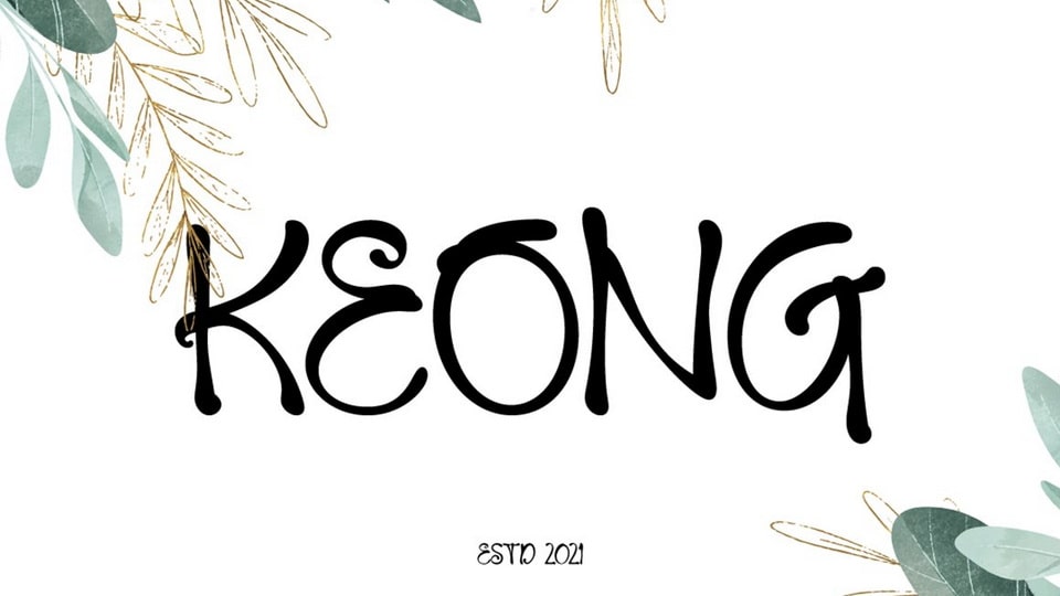 Keong Font › Fontesk
