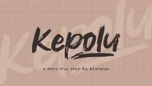 Kepolu Font › Fontesk