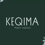Keqima Sans Serif Font