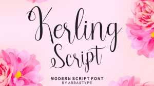 Kerling Script Font › Fontesk