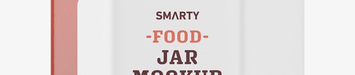 Ketchup jar mockup