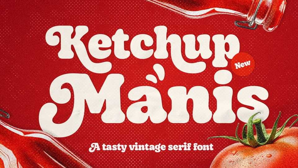 Ketchup Manis Font › Fontesk