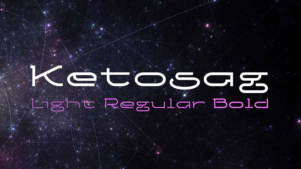 Ketosag Font Family › Fontesk