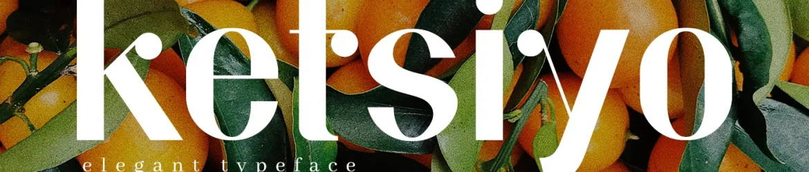 Ketsiyo Sans Font