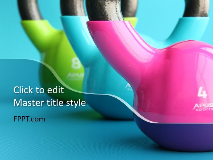 Kettlebells PowerPoint Template