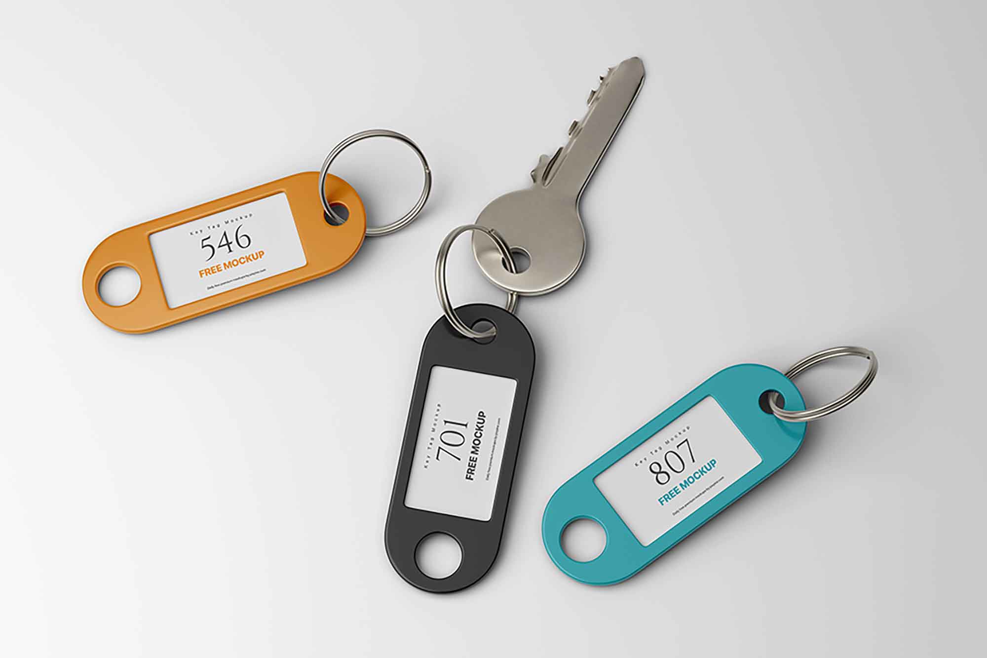 Key Tag Mockup