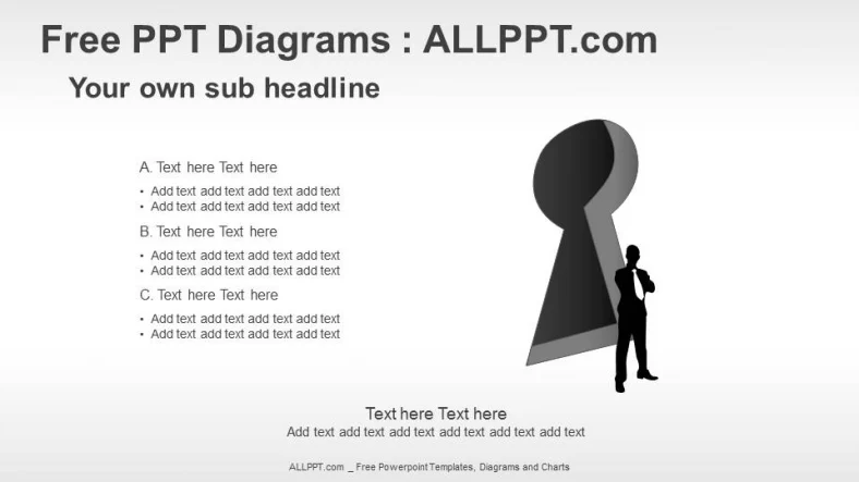 Key to Success Graphic PPT Diagrams