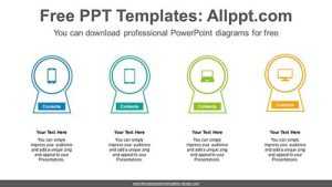 Keyholes List PowerPoint Diagram