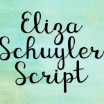 KG Eliza Schuyler Script Font