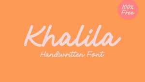 Khalila Font › Fontesk