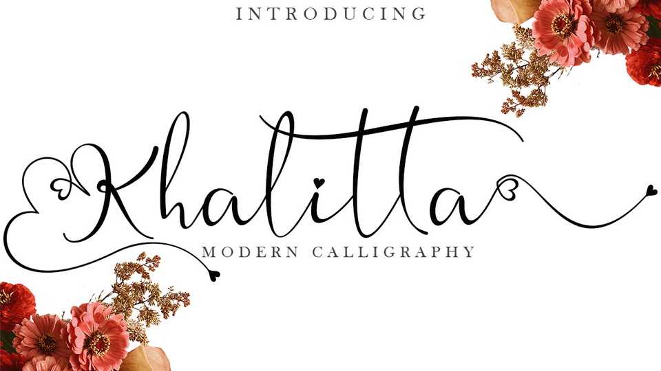 Khalitta Script Font › Fontesk