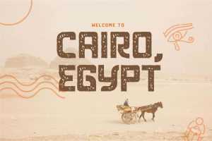 Khepri Egyptian Typeface