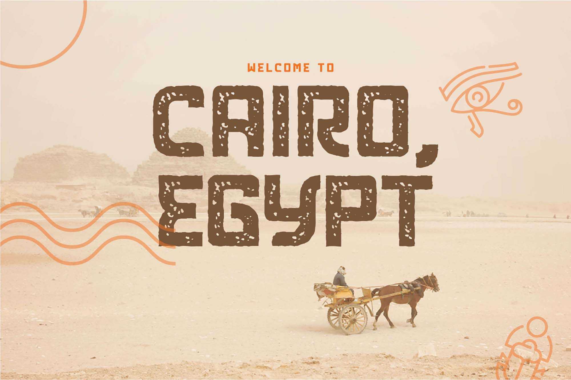 Khepri Egyptian Typeface