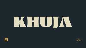 Khuja Font › Fontesk