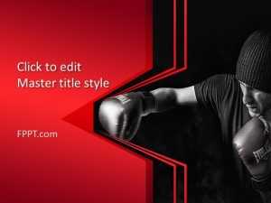 Kickboxing PowerPoint Template