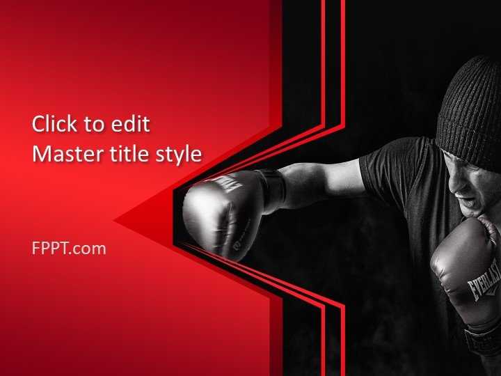 Kickboxing PowerPoint Template