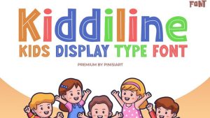 Kiddiline Font › Fontesk