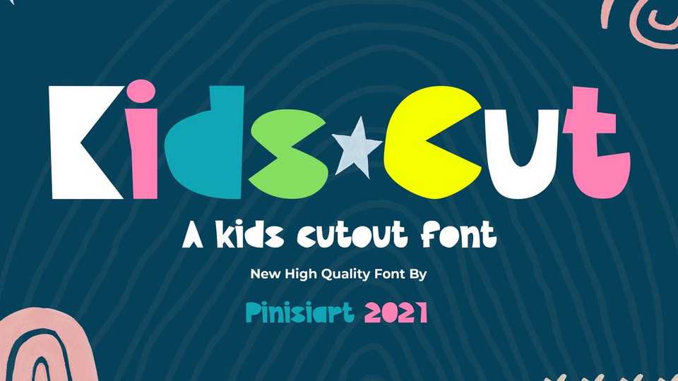 Kids Cut Font › Fontesk