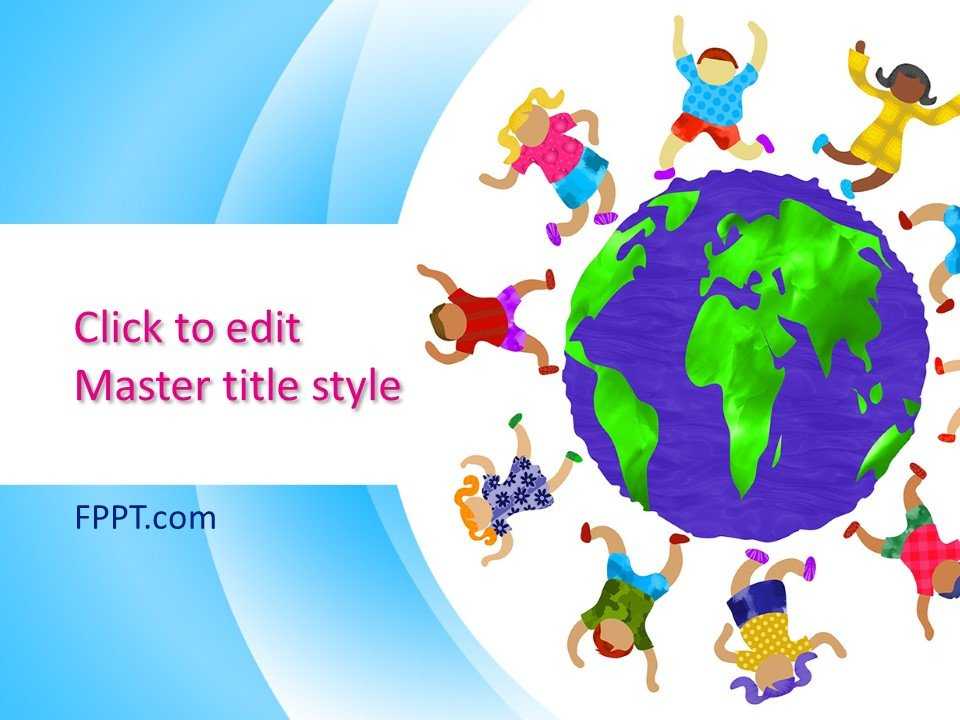 Kids Education PowerPoint Template