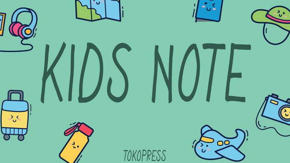 Kids Note Font › Fontesk