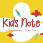 Kids Note - Playful Font