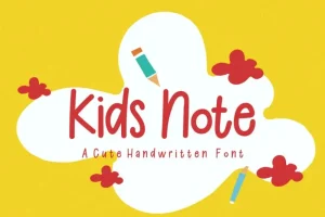 Kids Note - Playful Font