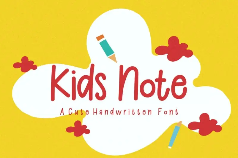 Kids Note - Playful Font