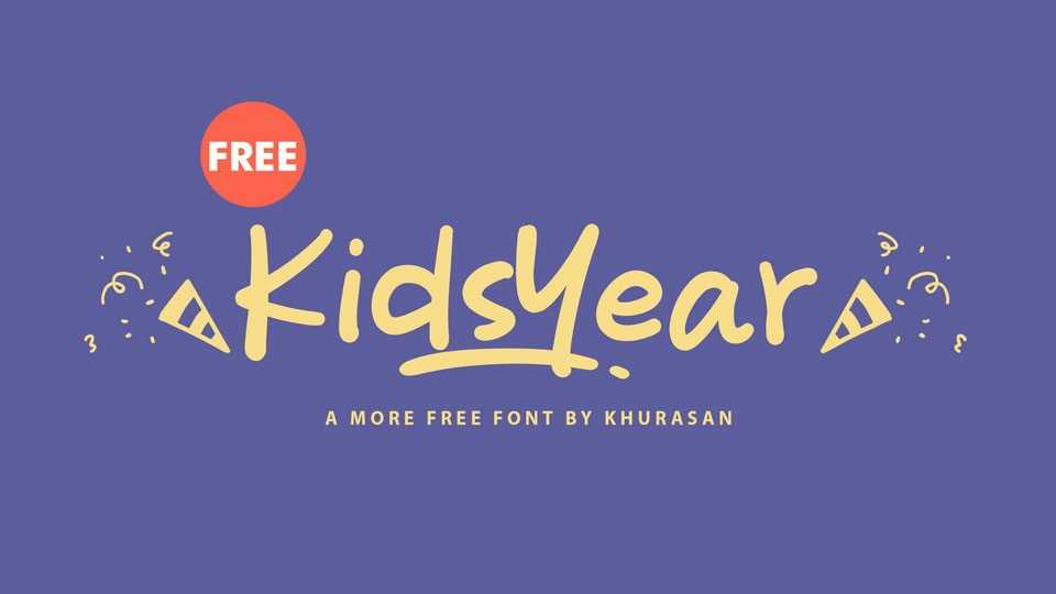 Kids Year Font › Fontesk