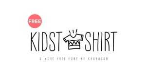 Kidstshirt Font › Fontesk