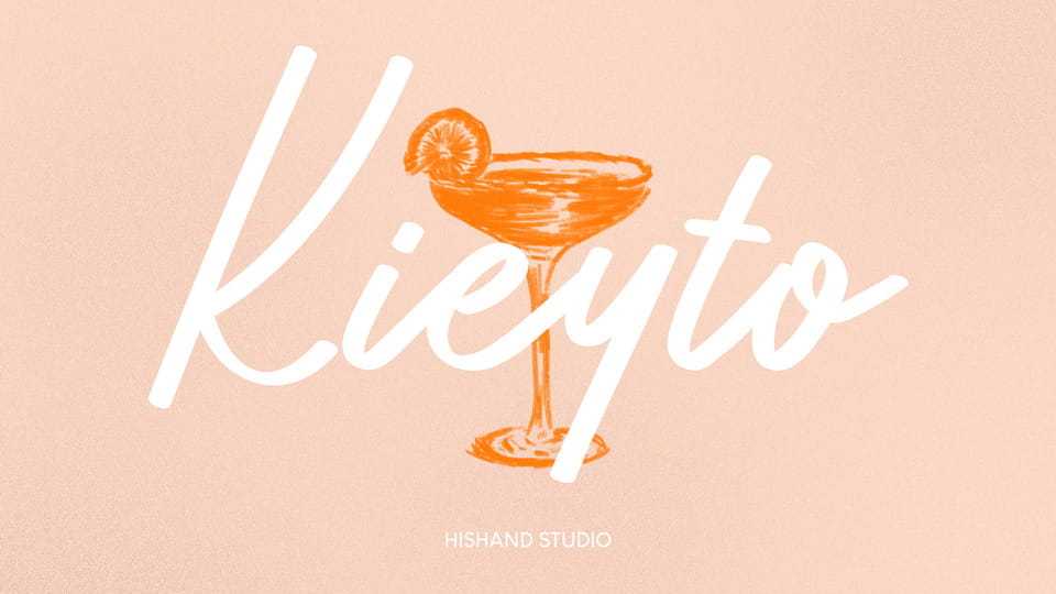 Kieyto Script Font › Fontesk