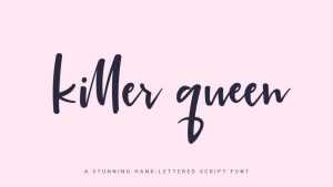 Killer Queen Script Font › Fontesk